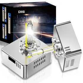 B0cqrh4764 Navoroge D5s Hid Bulbs 6000k 35w Cool White Xenon High Low Beam Bulb Xen