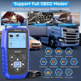 Nx-nl102 Nexas Lum Sc Nl102 Hd Heavy Duty Diesel Truck Diagnostic Scanner Tool Code Reader #3