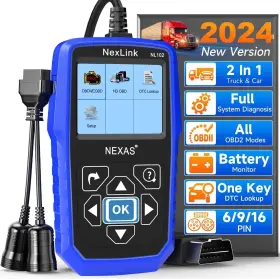 Nx-nl102 Nexas Lum Sc Nl102 Hd Heavy Duty Diesel Truck Diagnostic Scanner Tool Code Reader