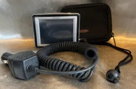 X3-11 Nextar Gps With Car Adapter Case And Sd Card. Works Great Screen Clear