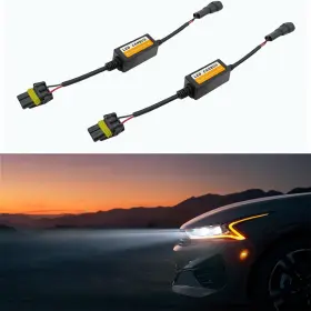 Ngjmq1301-9005 Nghey Nghay 9005-2pc Led Headlight Decoder Eliminates Radio Interference Fault Lig