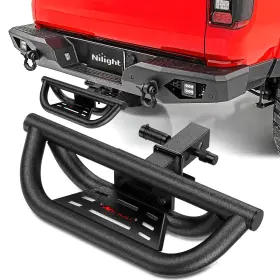 91125a Nilight Universal Hitch Step Textured Black Drop Trailer Fit 2 Inch