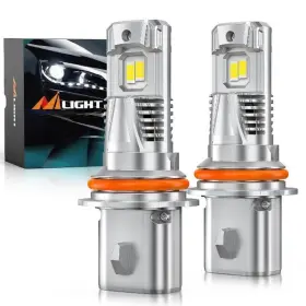 A-ms19004 Nilight 9004 Bulbs 17000lm Super Bright Halogen Upgrade Replacement Plug An