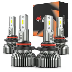 Yedneford37 Nilight 9005 9006 Led Bulb Kit 350% Brighter High And Low Beam Bulbs Combo