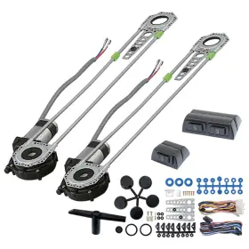 Prow-2002 Nippon Power Window Kit Universal With 3 Switches