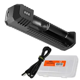 Nitecore Ui1 Org Single-slot Intelligent Lithium-ion Battery Usb Charger Black