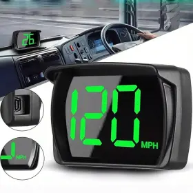 Sq25051871697132453 No Digital Speedometer Hud - Gps Odometer For Car Truck And Motorcycle