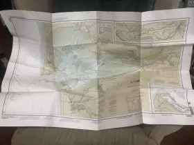 18502 Noaa 18440 Grays Harbor Nautical Navigation Paper Chart Map 86th Edition #2