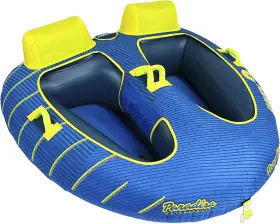 Noreast Outdoors 810159362153 Paradise Water Sports - Haven Towable Tube For 1-2 Riders Blue /yellow