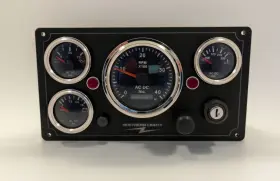 Nl-4gb-b-os-11 Northern Lights 7 Marine Instrument Panel 4 Offshore Gauges