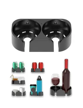 Wch01 Notmbestm Shower Drink Holder For Beer Wine Bottle Can Coffee H
