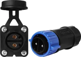 Nov-003 Novino Trolling Motor Plug Receptacle Set 12v/24v/ 36v/48v For Marine Dc