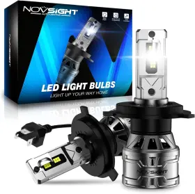 Novsight 791533138635 H4/hb2/9003 Bulbs Upgraded 400% Brightness H4 Fog Quick Install