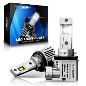 A500-n66us-h11 Novsight H11 H8 H9 Led Light Bulbs - 700% Upgraded 30 000lm Super Brighter 65