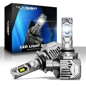 A500-n69us-9005 Novsight 9005 Led Fog Light Bulbs 50000 Lumens 6500k Cool White 800% Br