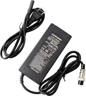 Gx16 Nremperor 445048329394 54.6v Charger 13s Lithium Battery 48v Output 1.5a 3 Prong Jack For Health C