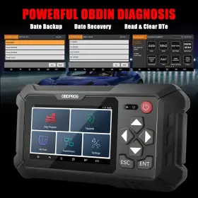 Obd2 Obdprog 655421703988 M500 Auto Diagnostic Tool Odometer Correction Code Reader Scanner #2