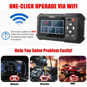 Obd2 Obdprog 655421703988 M500 Auto Diagnostic Tool Odometer Correction Code Reader Scanner #3