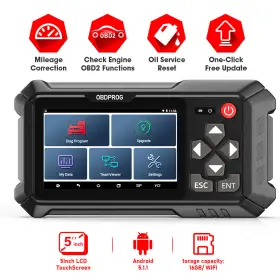 Obd2 Obdprog 655421703988 M500 Auto Diagnostic Tool Odometer Correction Code Reader Scanner