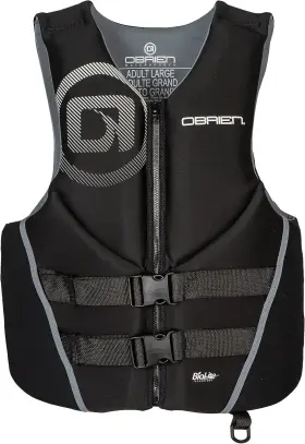 Obrien 730918980612 Oftbrien Mens Traditional Neoprene Uscga Life Jacket Small Black
