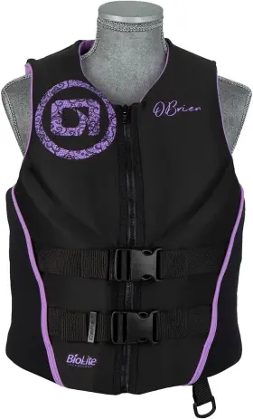 Obrien 730918981107 Oftbrien Womens Traditional Neoprene Uscga Life Jacket Medium Orchid