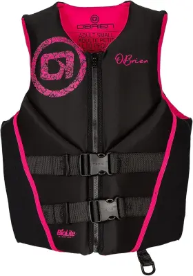 Obrien 730918981220 Oftbrien Womens Traditional Neoprene Uscga Life Jacket X-large Pink