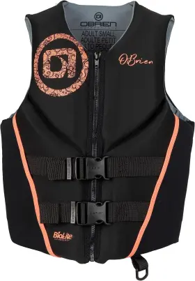 Obrien 730918981237 Oftbrien Womens Traditional Neoprene Uscga Life Jacket X-small Coral