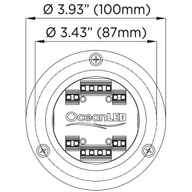 012101b Oceanled Sport Series S3116s Underwater Light - Ultra White #3