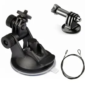 Octinpris 5962900594 Suction Cup Mount For Gopro Car Windshield Dash Cam Action Ca