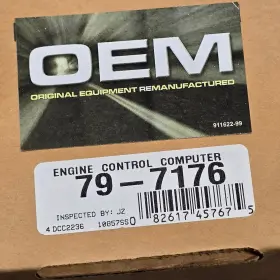Oem Original Equipment Remanufactured 79-7176 1996 Dodge Caravan Chrysler Town Country 3.3l Pcm Ecu 04727219 Cal Reman