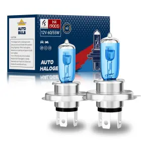 Bp-hg-h4-2p Okoenieo 9003/h4 Halogen Headlight Bulbs Standard High Beam Or Low 9003/h4-5000k