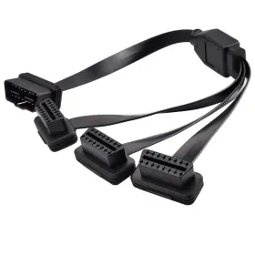 8542040181 Ollgen 50cm / 20 Inch Obd2 Obdii 1 To 3 Ultra Low Profile Straight Port 16 Pin Ma