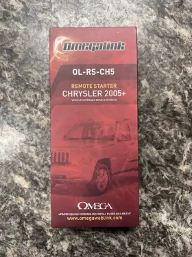 Ol-rs-ch5 Omega T Harness Style Rs Remote Start Kit