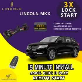 Olrsfo1 Omega 100% Plug And Play Remote Start For 2015-2019 Lincoln Mkx With Push