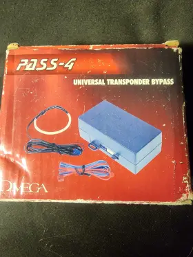 Pass-4 Omega Pass4 New - Universal Transponder System Bypass Key In A Box