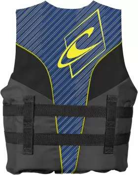 Oneill 191015024553 Oftneill Youth Superlite Uscg Life Vest One Size Pacific/smoke/black Yellow #2