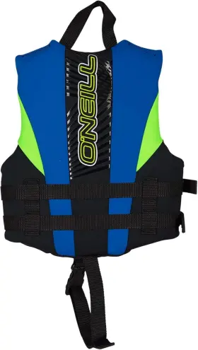 3795-r53-1sz Oneill Oftneill Wetsuits Child Reactor Uscg Life Vest 1sz Black/pacific/dayglo #2