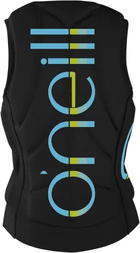 4531-a00-10 Oneill Oftneill Womens Slasher Comp Vest 10 Black/black #2
