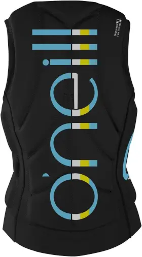 4531-a00-8 Oneill Oftneill Womens Slasher Comp Vest 8 Black/black #3