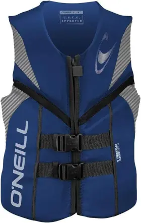 4720-cj1-2xl Oneill Oftneill Mens Reactor Uscg Life Vest Xx-large Pacific/lunar/black