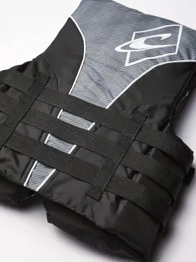 Oneill 603731718758 Oftneill Mens Superlite Uscg Life Vest Large Black/black/smoke White #2