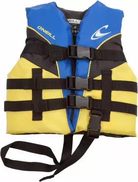 Oneill 603731735137 Oftneill Child Superlite Uscg Life Vest One Size Pacific/yellow/black Yellow