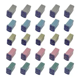 Openlot 799899748482 25 Pack Automotive Mcase Cartridge Fuse Kit For Cars Trucks And Suvs