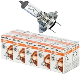 64210l-bd Osram 10x Headlight Bulbs H7 Longlife 12v 55w 64210l Set Of 10