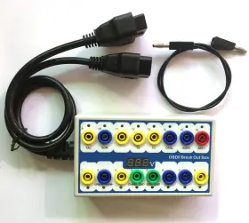 Otkefdi 759675542406 Obd Detector Breakout Box Can Data Line Signal Car Fault Diagnostic Scan Tool