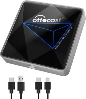 A2air-pro Ottocast A2air Pro Android Auto Wireless Car Adapter Dongle Dual-band 5461a0e