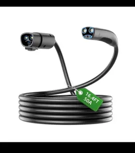 Cable-5m-48a Otytkgo Ev Charger Extension - For Tesla Model Y/x/3/s 16.4ft 50a 240v Level 1/2