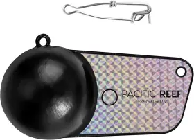 Pacific Reef Spearfishing 782706385871 Pacificreef Downrigger Weight Pancake Style Coated Ball 6lbs 10 Lbs Black