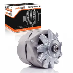 Pw02-307 Parts World Usa 105a Powerforge 1wire 10si Selfexciting Alternator Fits Sbc Bbc Chevy Buick