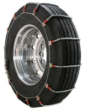 Ta1943 Peerless Alloy Radial Heavy Duty Truck Singles Tire Traction Chain - Set Of 2